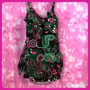 🌴🌺 Adorable tankini top 🌺🌴